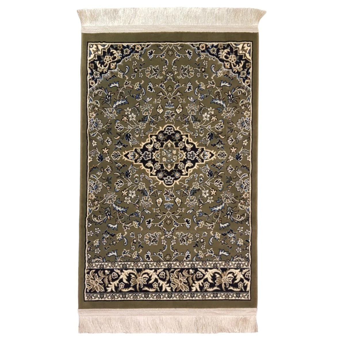 Al Rawdah Prayer Mat Inspired by Al-Masjid Nabawi, Crafted in