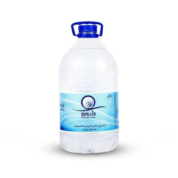 Pure Zam Zam Water Without Airport Packing - 5 Liter bottle
